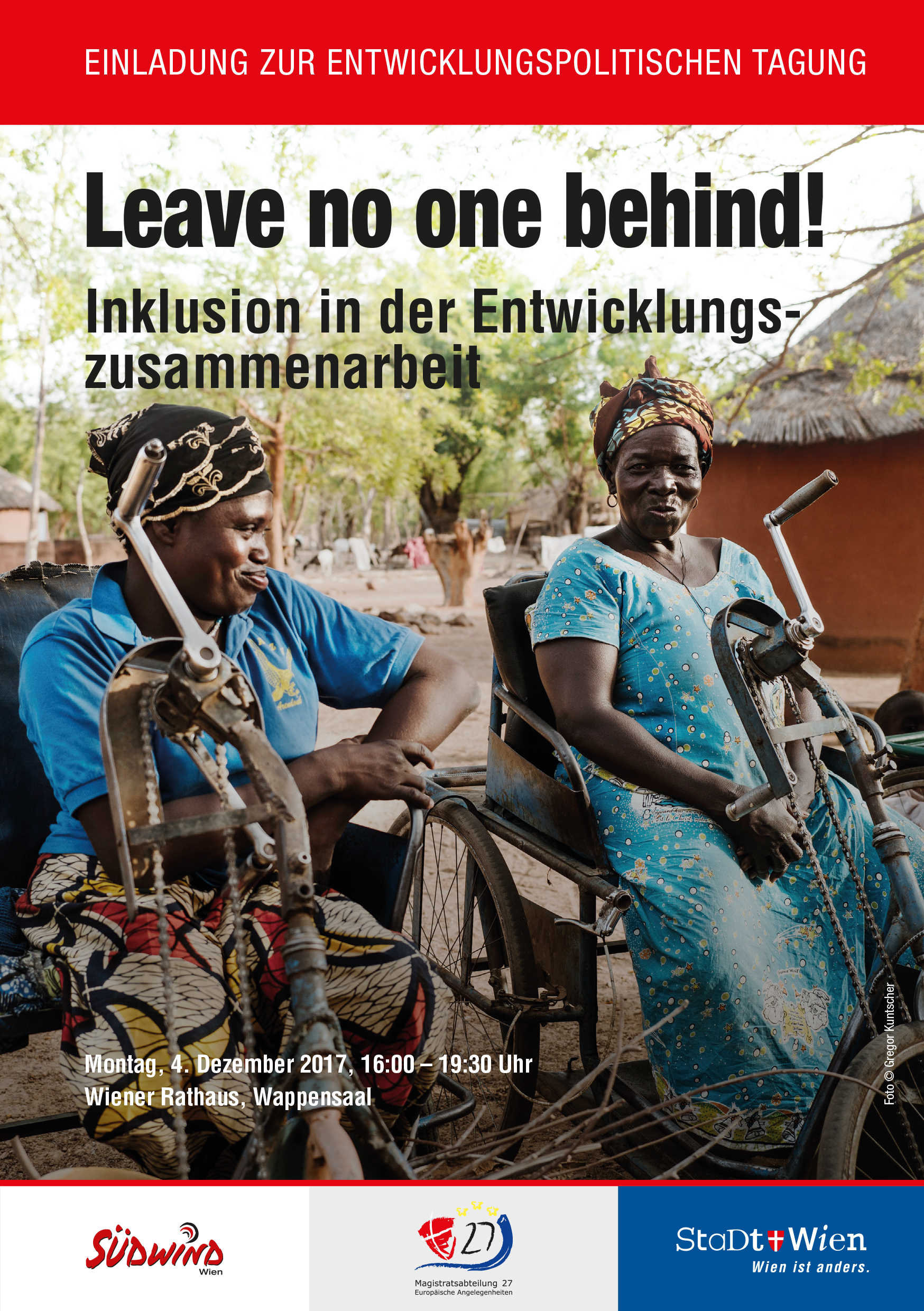 Leave no one behind– Inklusion in der Entwicklungszusammenarbeit