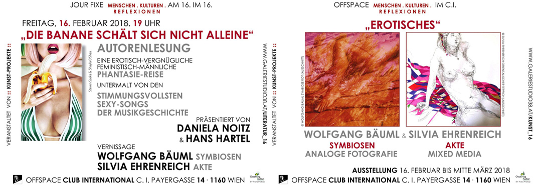 Die Banane schält sich nicht alleine. Jour fixe am 16. im 16.