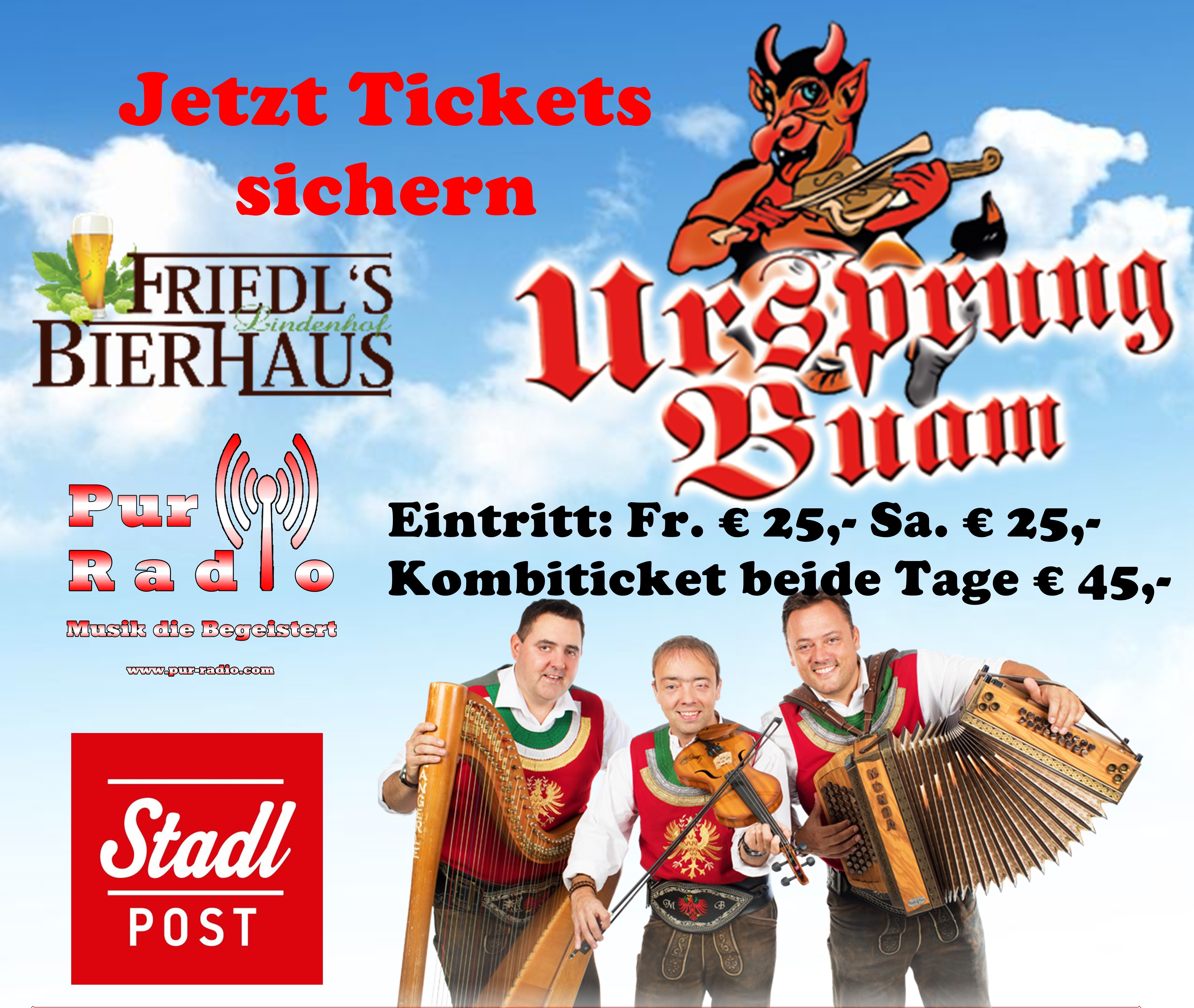 Ursprung Buam Live