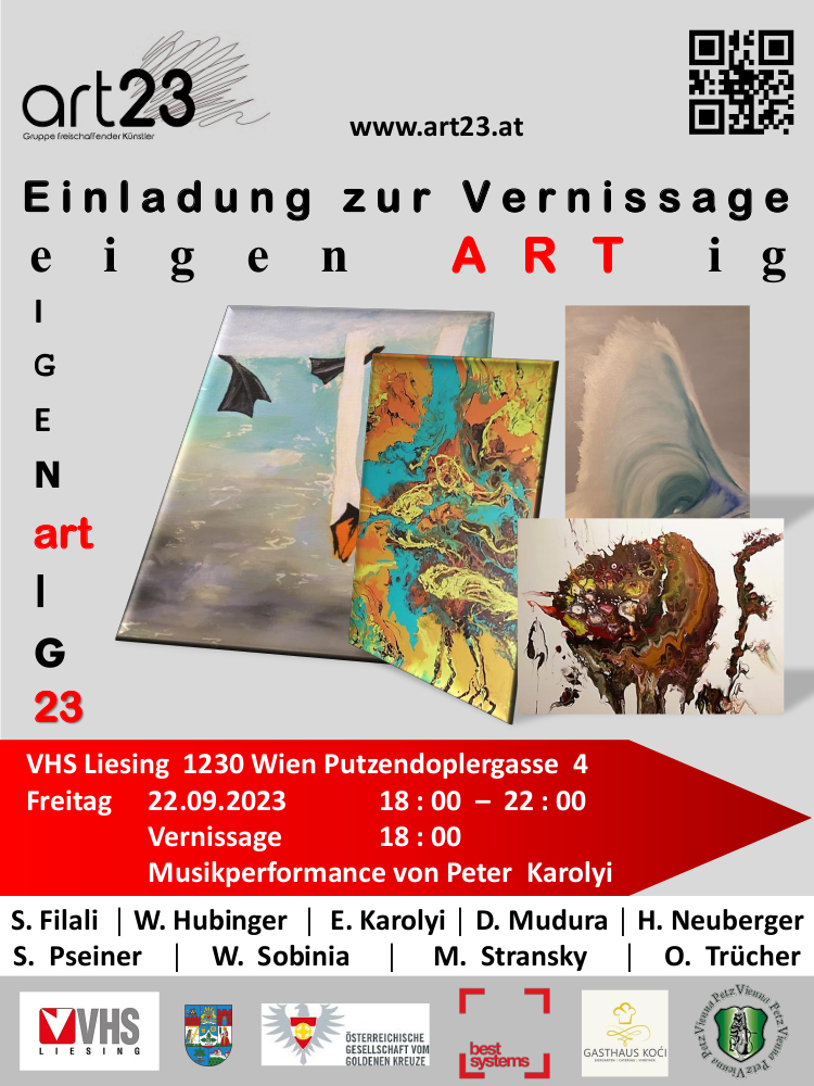 Vernissage „eigenARTig23“