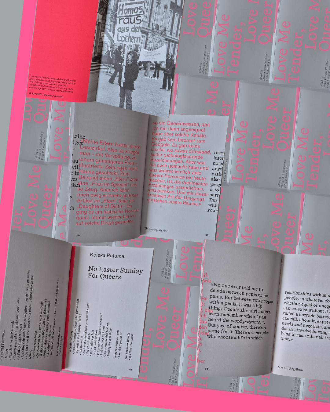 Love Me Tender, Love Me Queer // Buchpräsentation