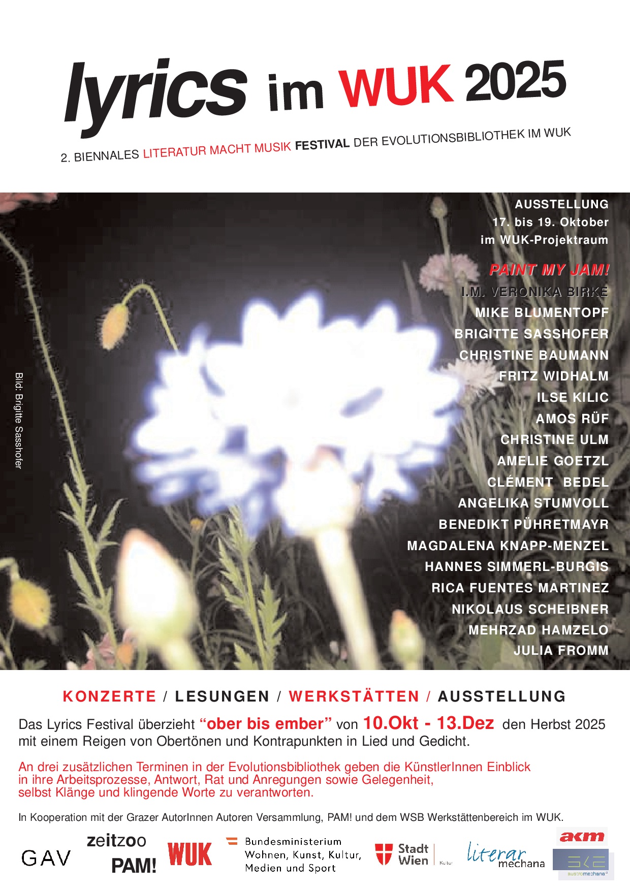 LYRICS II PAM! im WUK