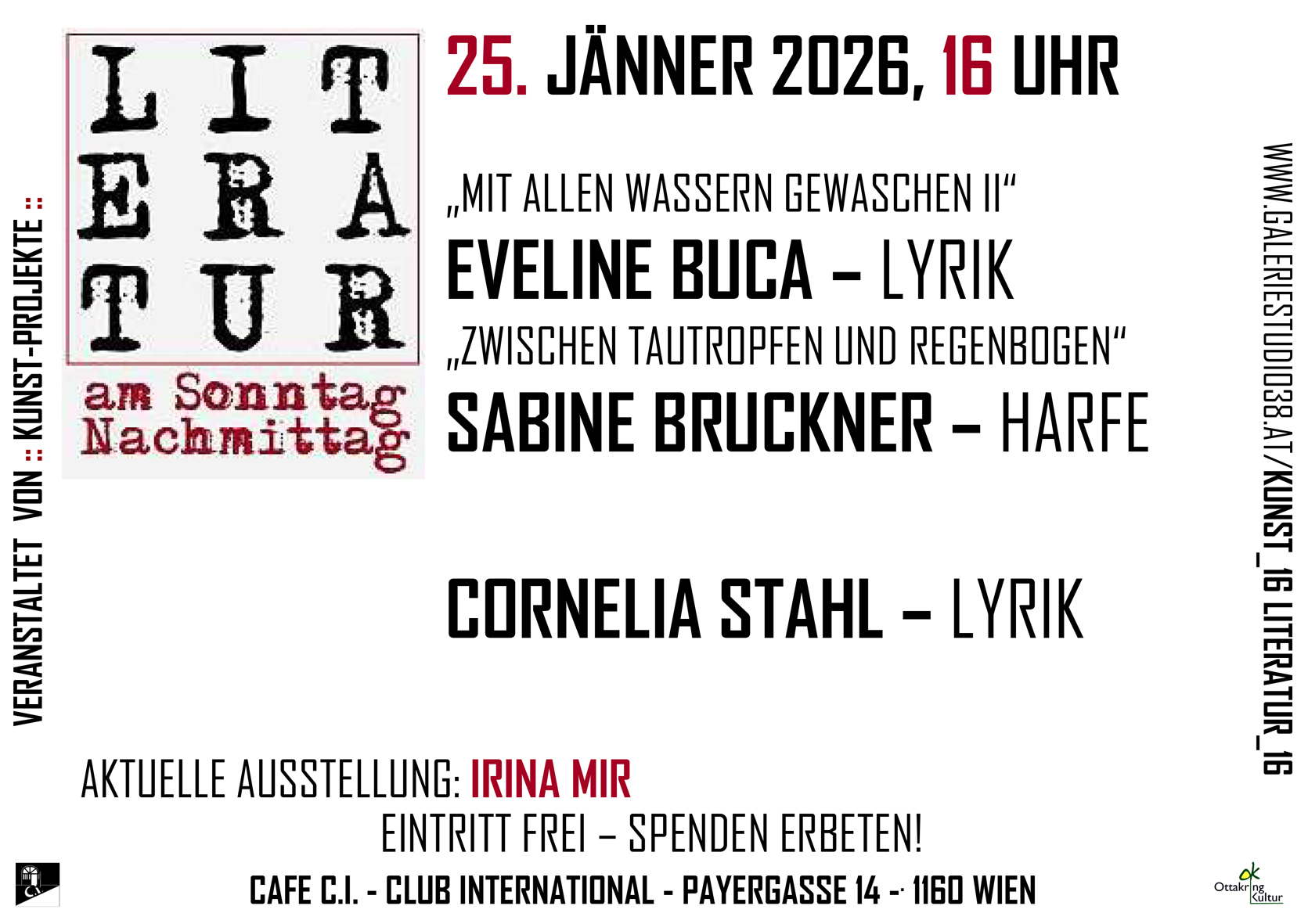 Literatur am Sonntagnachmittag #1