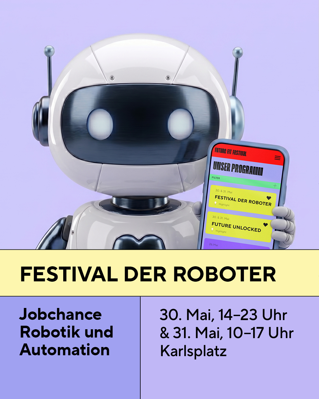 Robotik für alle – Das Festival der Roboter